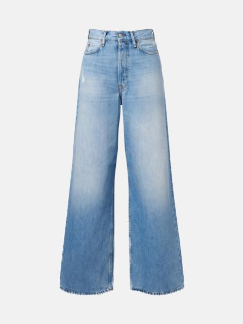 Acne Studios 1981 mid-rise wide-leg jeans