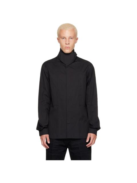 Rick Owens Black Tower Outershirt