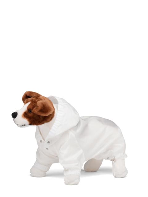 Prada Nylon dog raincoat with hood