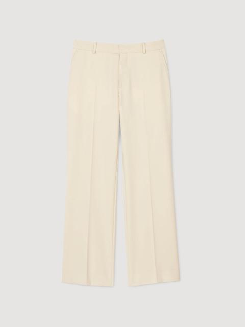 Sandro WOOL SUIT TROUSERS