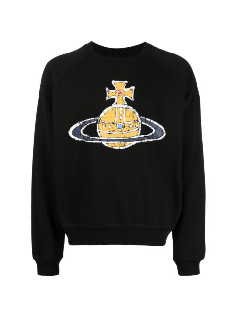 Vivienne Westwood Orb-print cotton sweatshirt