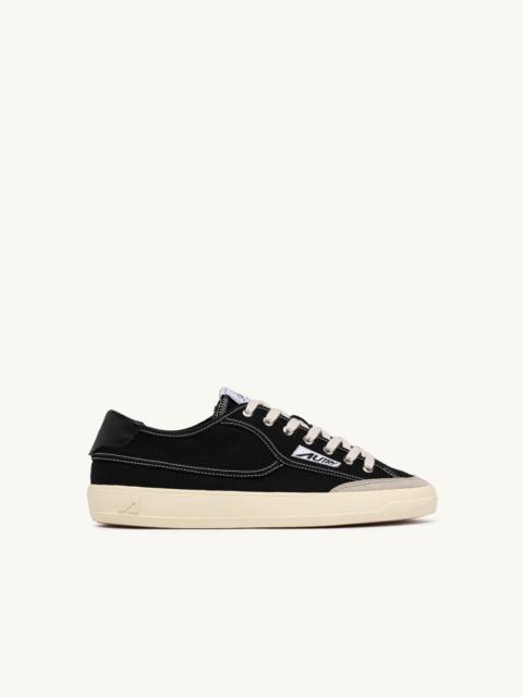 AUTRY WINDSCAPE LOW SNEAKERS IN BLACK CANVAS