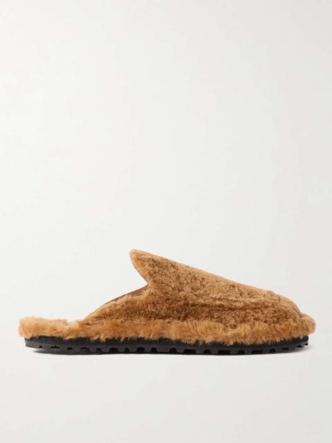 Dries Van Noten Shearling Mules