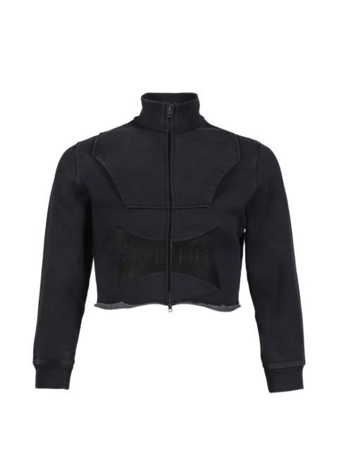 VETEMENTS cropped sweatshirt
