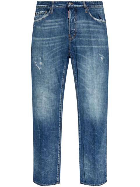DSQUARED2 faded-effect jeans