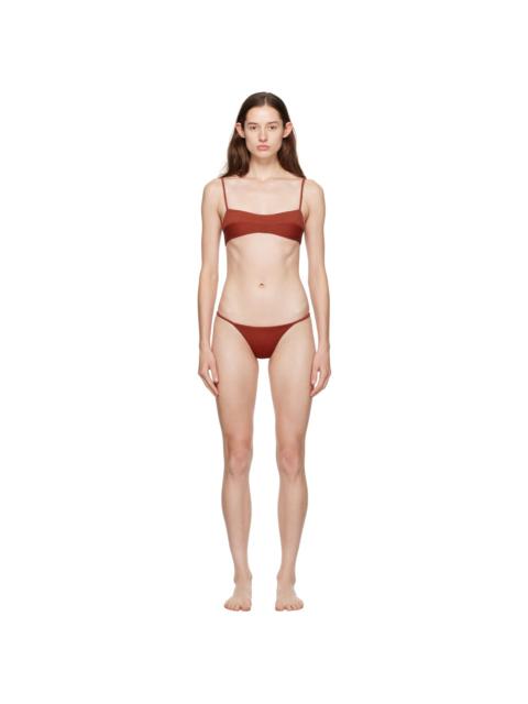 HAIGHT Burgundy Agatha & Lari Bikini