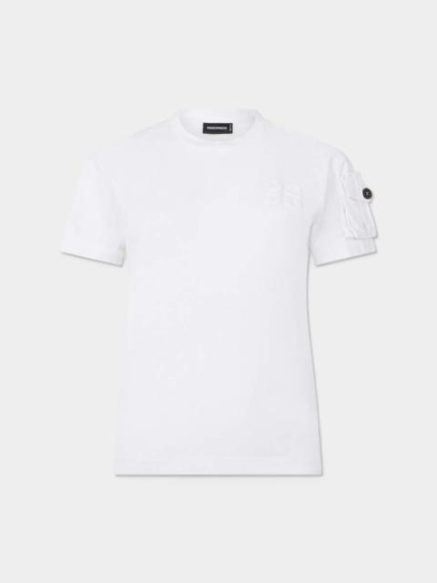 DSQUARED2 D2 UPSIDE DOWN JUST RIGHT FIT T-SHIRT