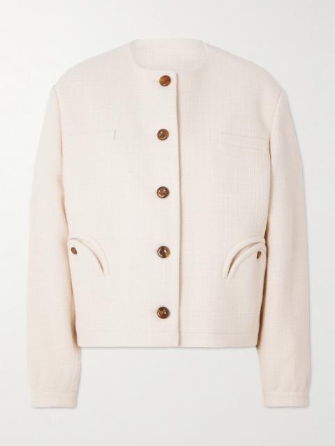 BLAZÉ MILANO Missy Gliss Cotton-blend Tweed Jacket