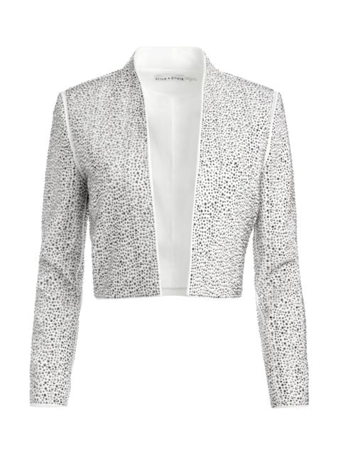 KALIA EMBELLISHED OPEN FRONT JACKET