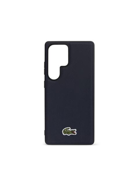 LACOSTE S23 Ultra S918 textured logo phone case