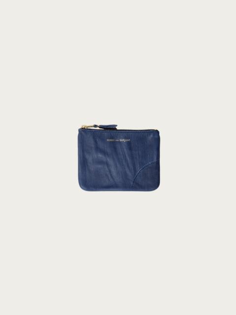 Comme Des Garçons Washed Zip Pouch - Navy