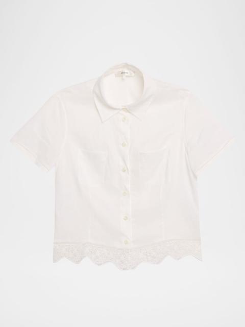 FRAME The Embroidered Seaside Shirt