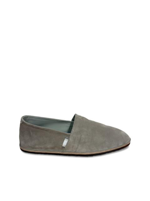 Brunello Cucinelli suede slip-on espadrilles