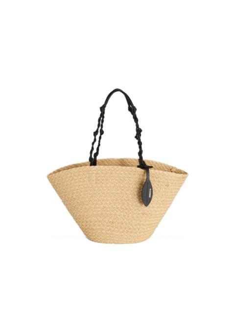 Jil Sander Tangle logo-tag bucket bag