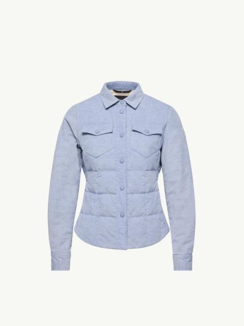 Moncler Grenoble Nangy Corduroy Down Shirt Jacket