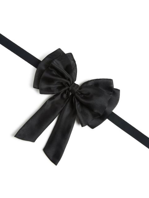 CYNTHIA ROWLEY Organza Bow Ribbon Tie