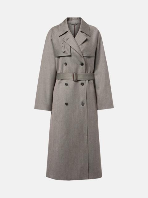 The Row Rhydian virgin wool gabardine trench coat