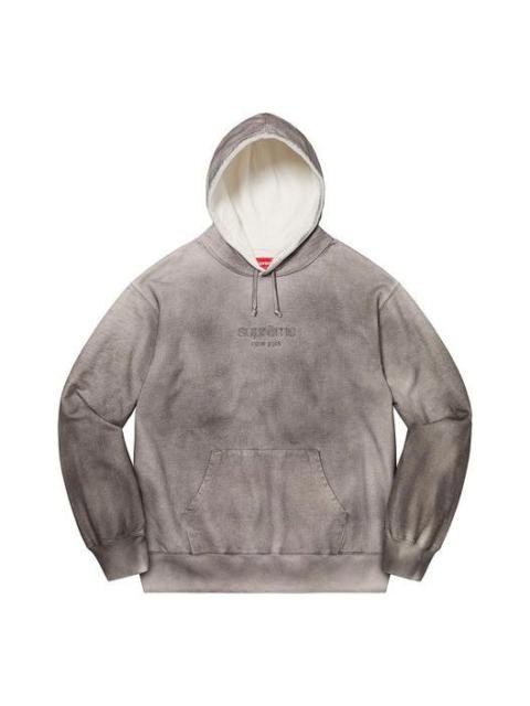 Supreme Spray Hooded Sweatshirt 'Grey' SUP-FW20-246