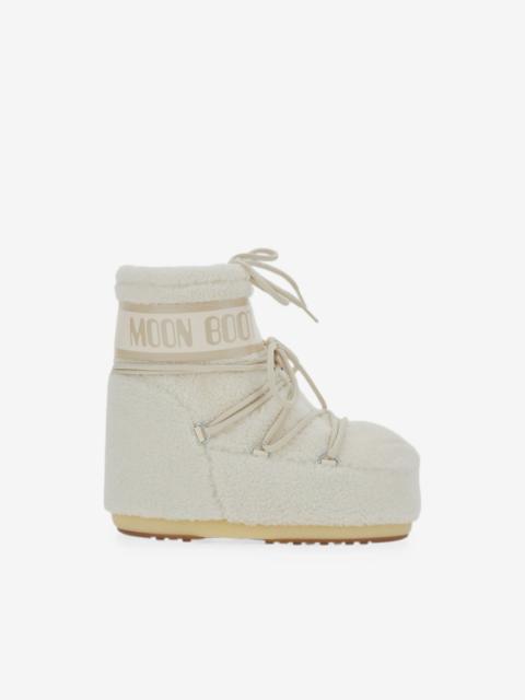MOON BOOT Icon Low shearling-effect boots
