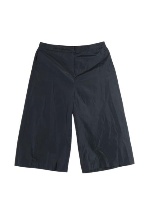 AMOMENTO cropped wide-leg trousers