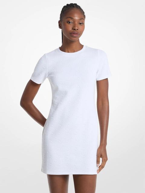 MICHAEL KORS Logo Jacquard Dress