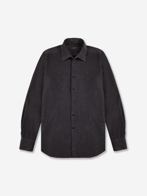 SLOWEAR Regular fit corduroy shirt