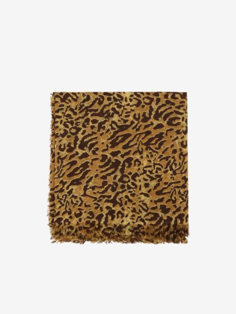 Isabel Marant Alecia leopard-print scarf