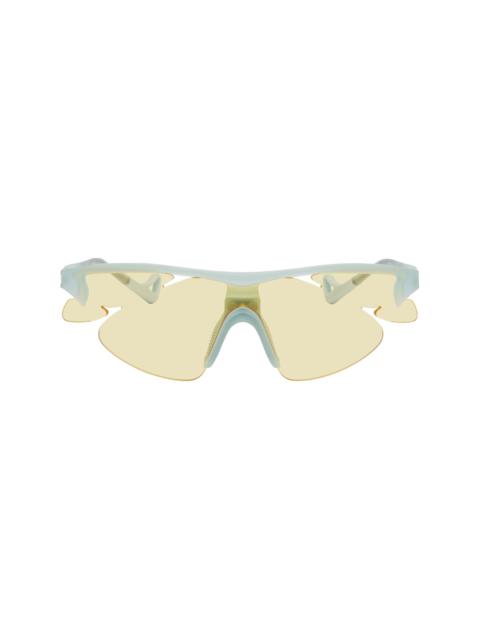 District Vision Blue POST ARCHIVE FACTION Edition Junya Racer Sunglasses
