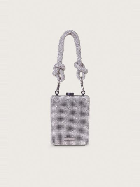 Cult Gaia HENNY NANO RHINESTONE BAG