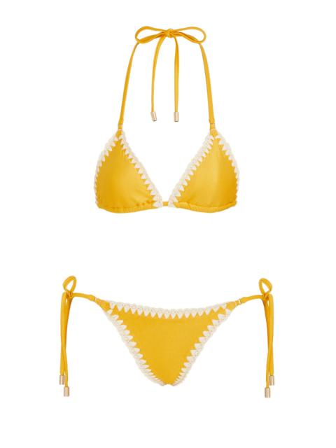 Zimmermann VACAY CROCHET EDGE BIKINI