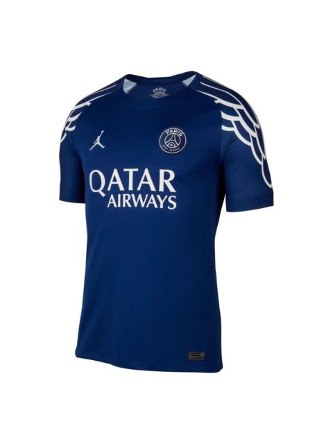 Jordan Air Jordan Dri-FIT Paris Saint-Germain 2024/25 Stadium Fourth Replica Football Jersey 'Blue Void' HJ