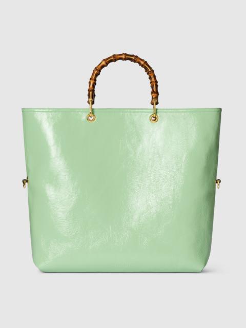 GUCCI Bamboo large reversible tote bag