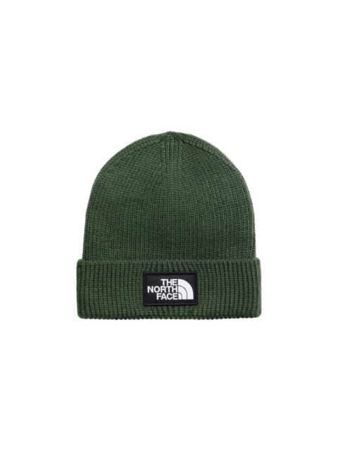 The North Face TNF Logo Box Cuffed Beanie "Green" 8CHE NLW