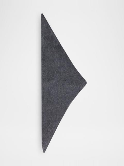 LISA YANG Brushed Cashmere Bandana Scarf