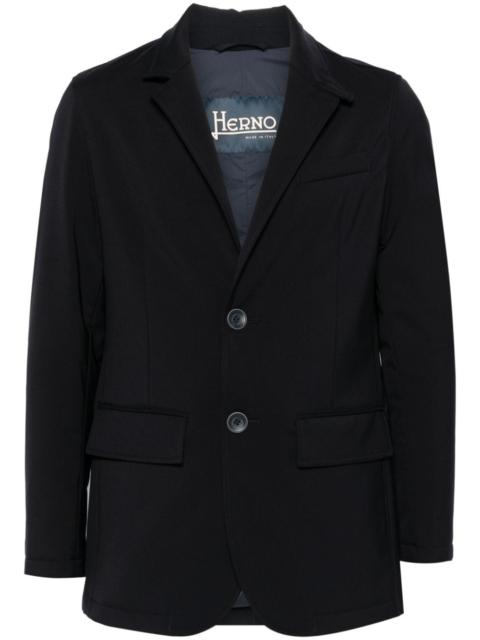 Herno 단일 브레이스트 blazer