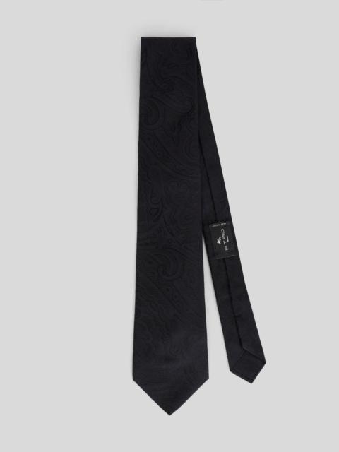 Etro JACQUARD PAISLEY SILK TIE