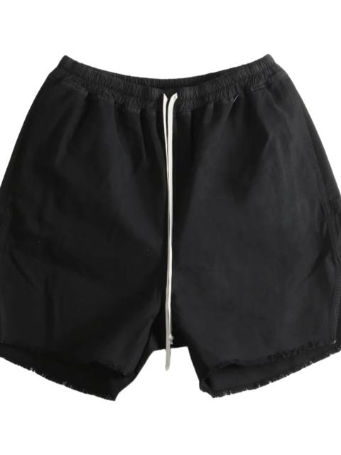 Rick Owens DRKSHDW Long Boxers Butt Zip Shorts "Black" DU02F6383 CVS 09