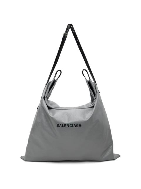 BALENCIAGA Gray Large Shopper Dust Bag