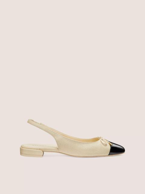 Stuart Weitzman SLEEK BOW FLAT