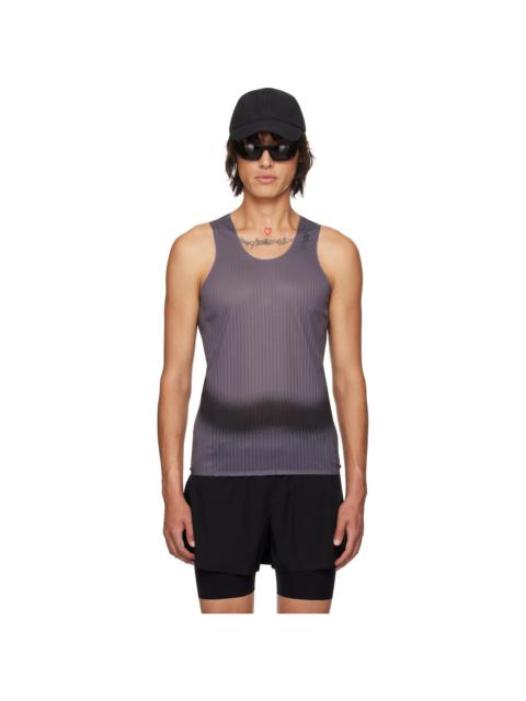 SOAR Running Gray Race Tank Top