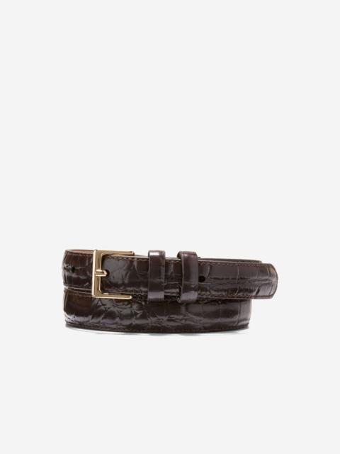 COLE HAAN Women's Skinny Square Harness Belt