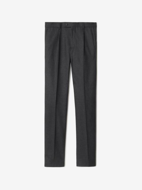 Burberry Wool Flannel Tailored Trousers