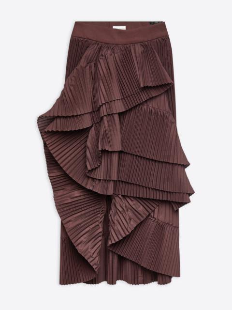 Dries Van Noten DRAPED PLEATED SKIRT