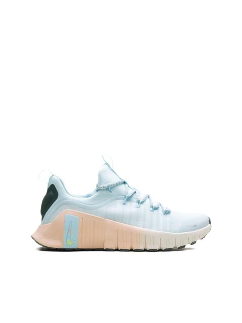 Nike Free Metcon 6 Premium "Glacier Blue/Washed Coral/Vintage Green/Metallic Silver" sneakers
