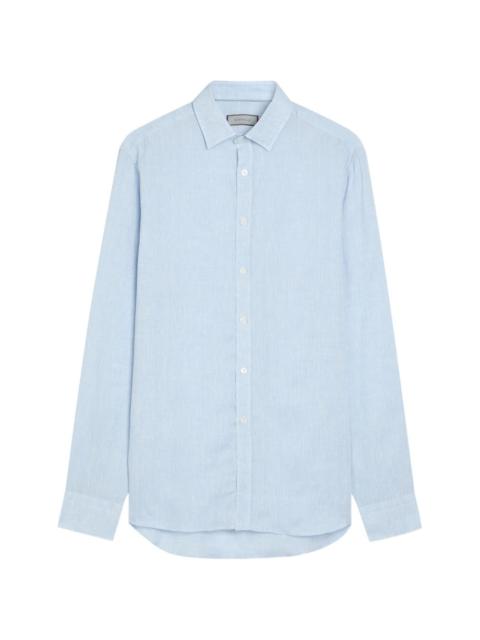 Canali linen shirt