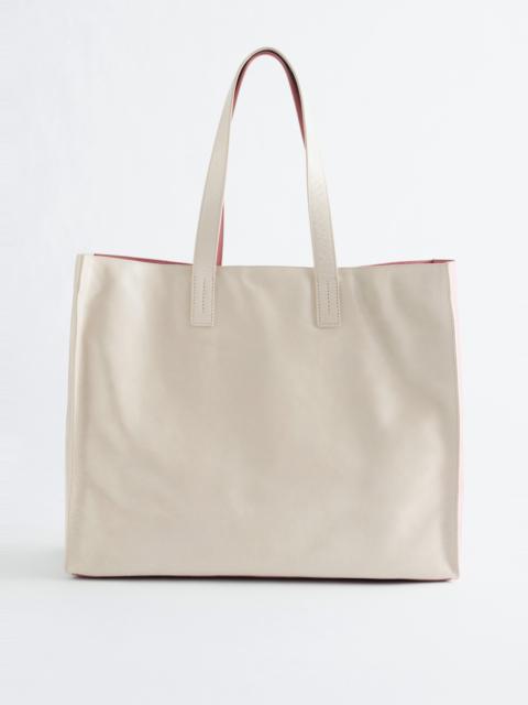 & Other Stories Leather Tote Bag