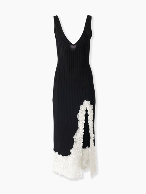 CAROLINA HERRERA Lace-Trim Slip Dress