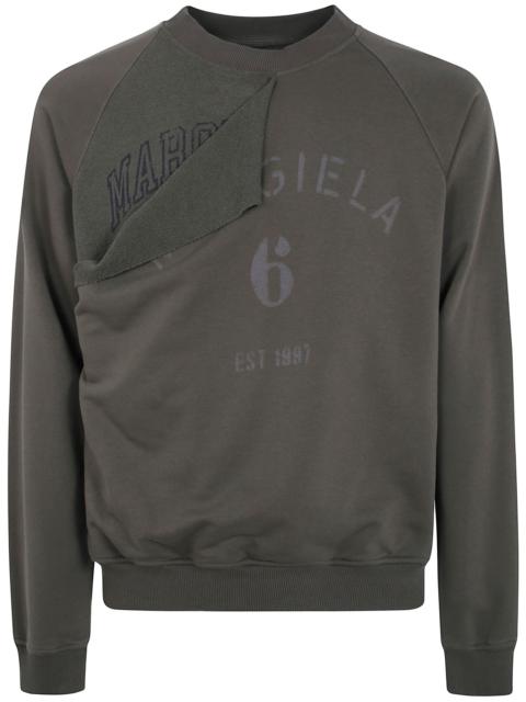 MM6 Maison Margiela Round Neck Sweatshirt