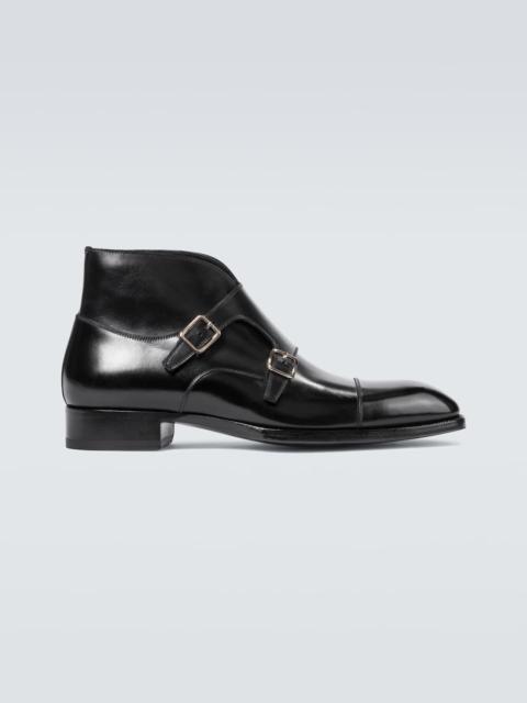 TOM FORD Sutherland double monk strap shoes