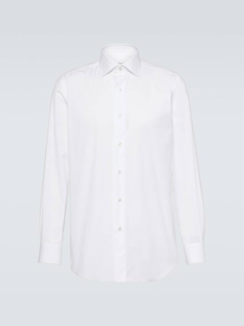 Brioni Cotton-blend shirt